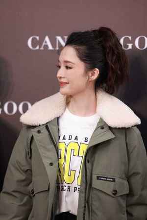 李沁Canada Goose 加拿大鹅南京德基广场精品店品牌线下活动