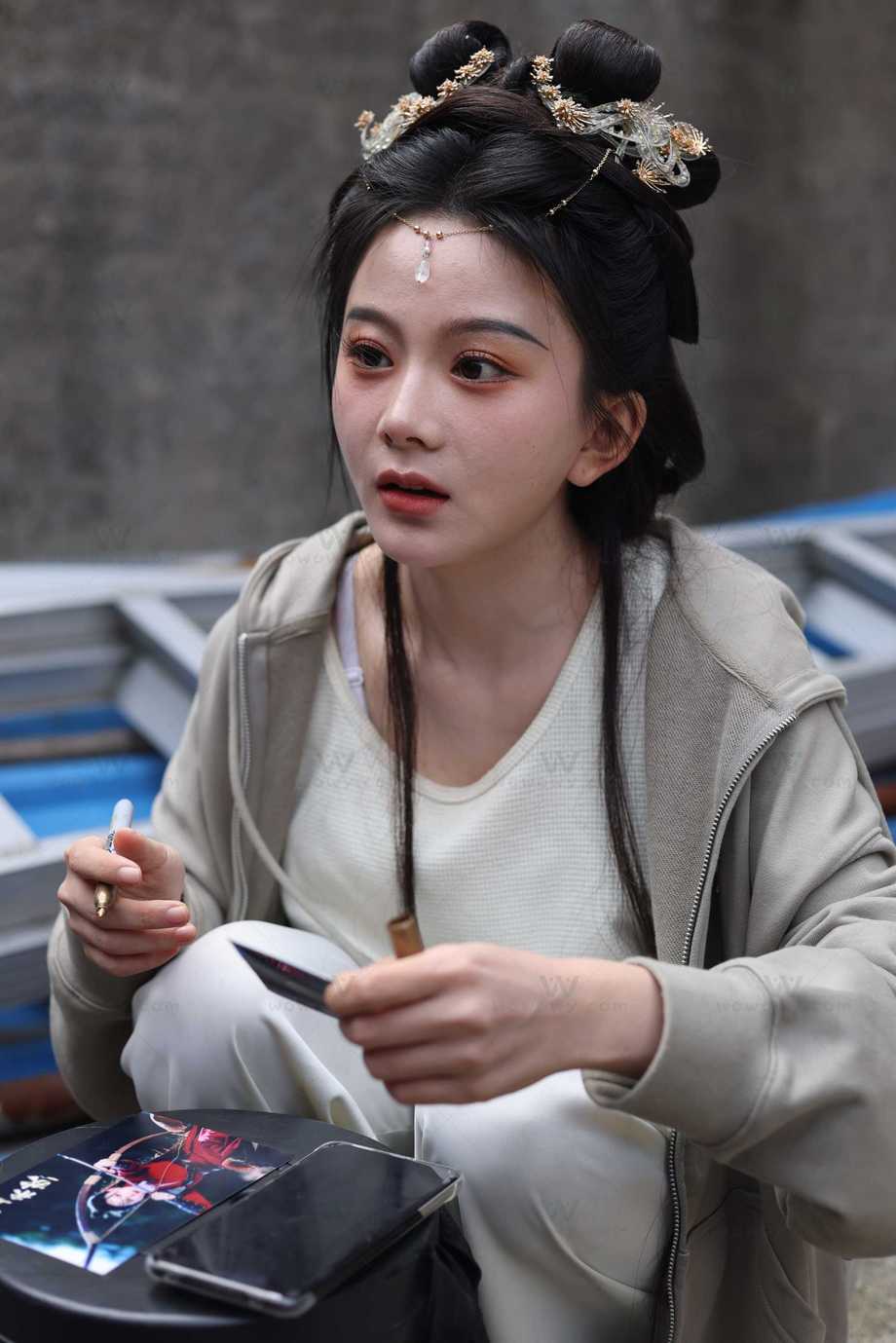 241015马秋元横店出妆