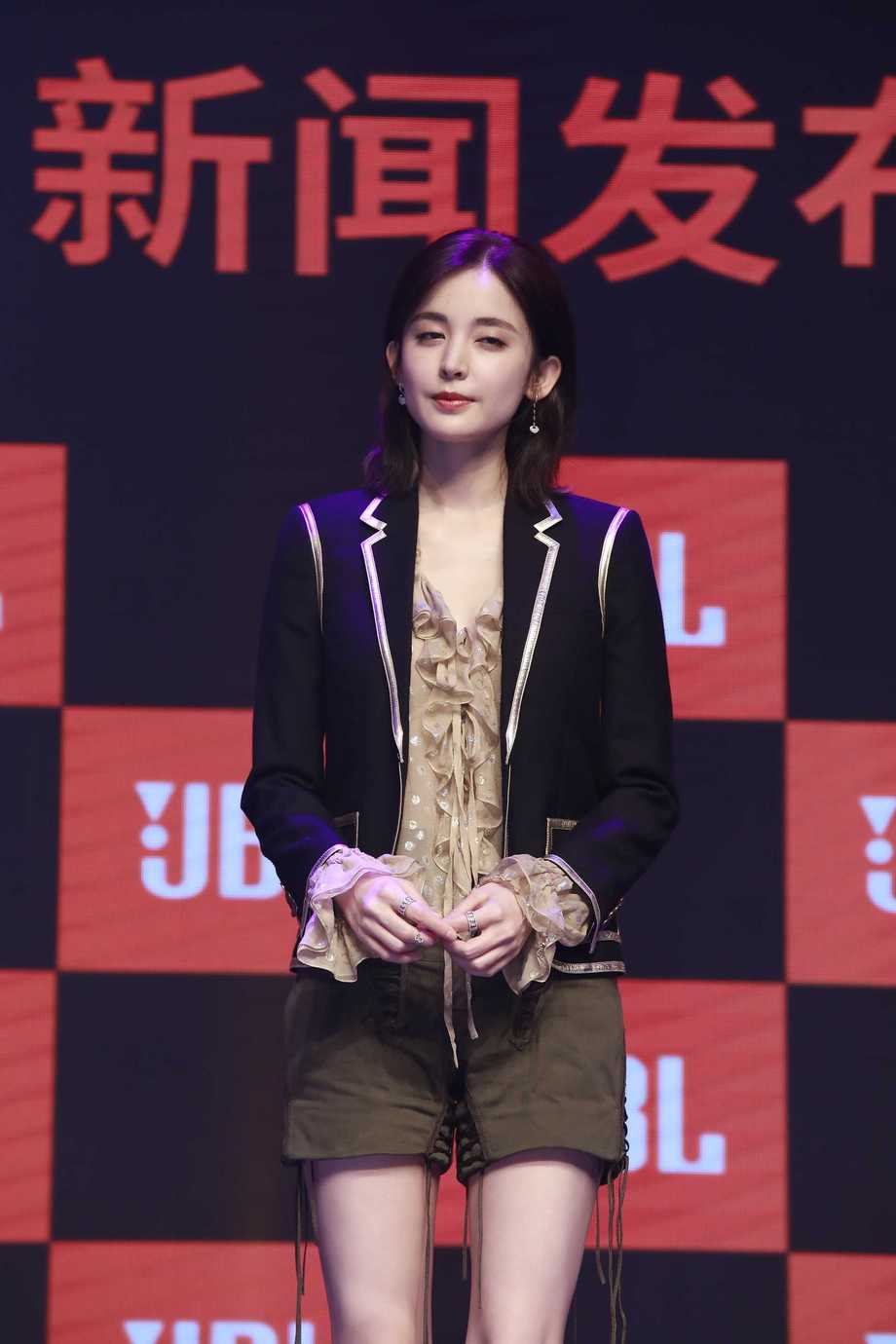 古力娜扎JBL 品牌代言人新闻发布会 768p 有特写